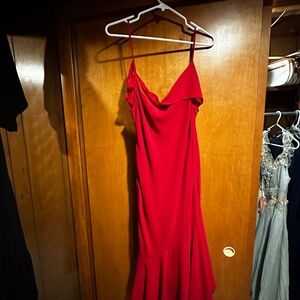 Motel rocks red dress